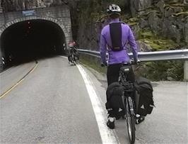 Kjøshammar Tunnel, 800m long